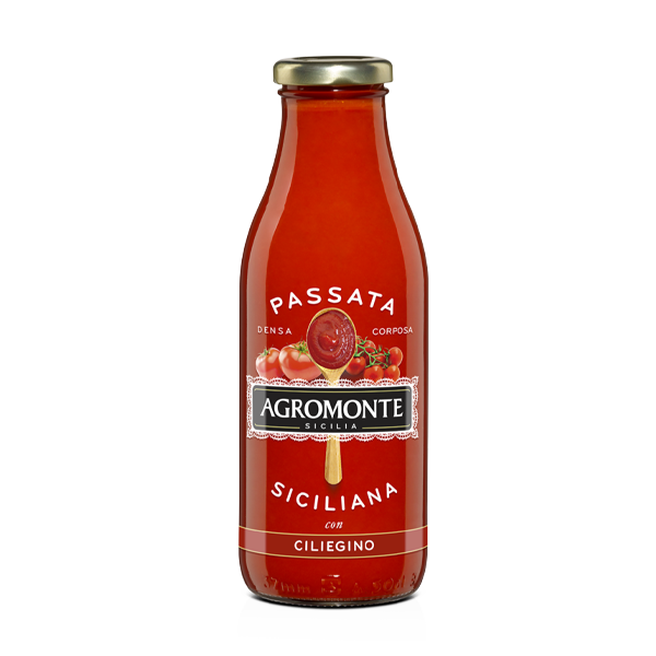 Agromonte Passata met kerstomaten [520gr] - ITALIA A CASA